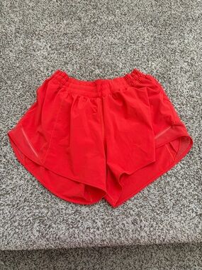 Women’s Red Athletic Shorts